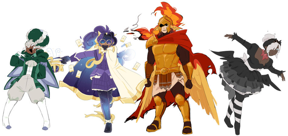 Legendary OCs Gijinkas